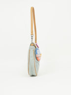 CHRISTIAN DIOR SPEEDWAY DENIM MINI SADDLE