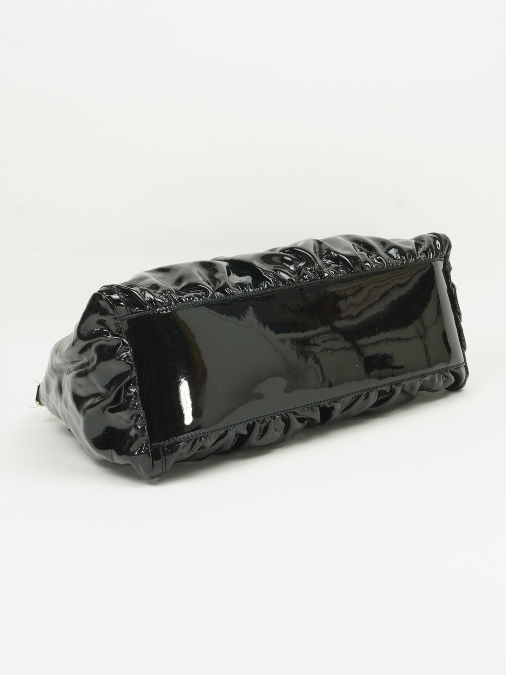 GUCCI PATENT LEATHER ABBEY BAG