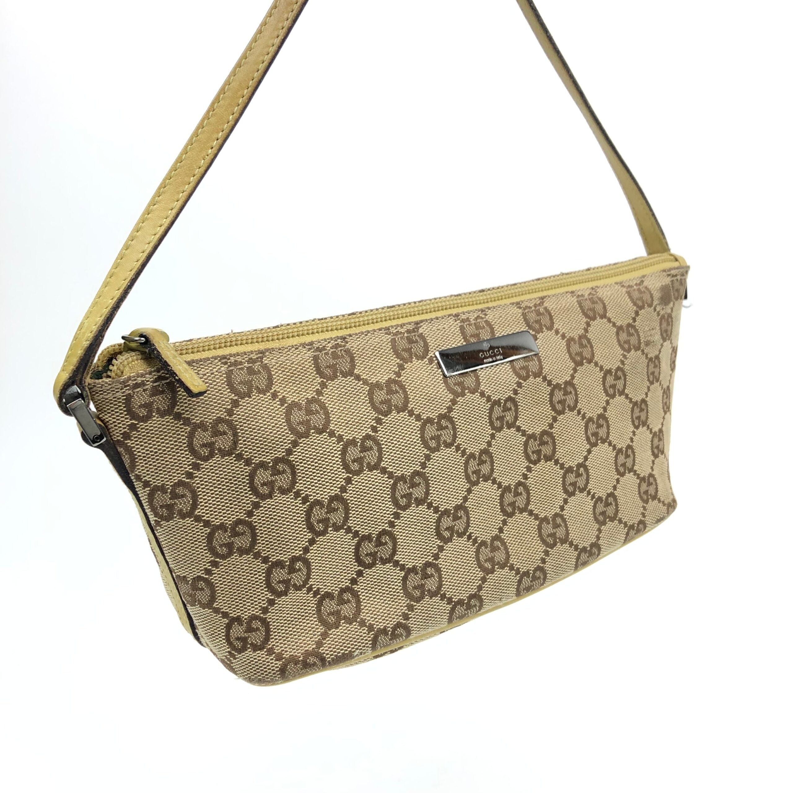 GUCCI MONOGRAM SHOULDER BAG