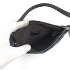 FENDI ZUCCA DENIM SHOULDER BAG