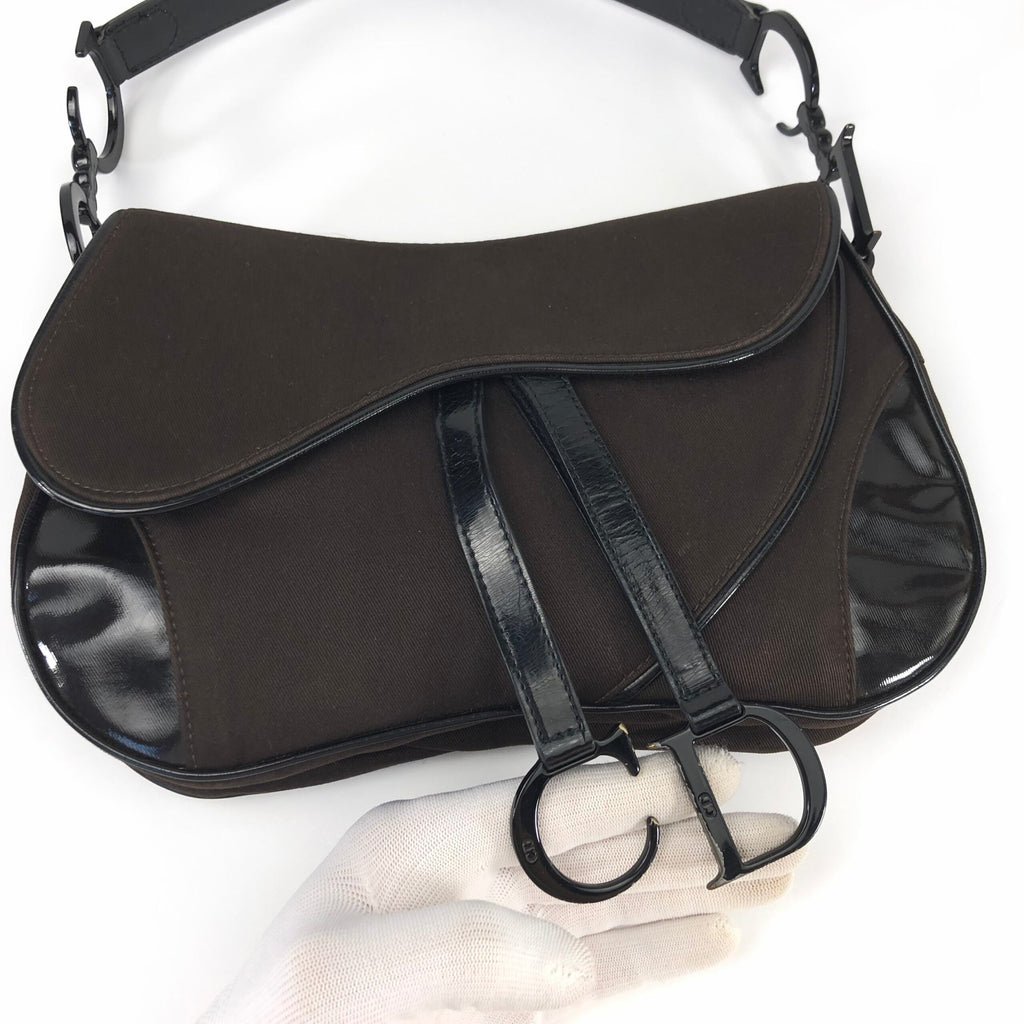 CHRISTIAN DIOR DOUBLE SADDLE BAG