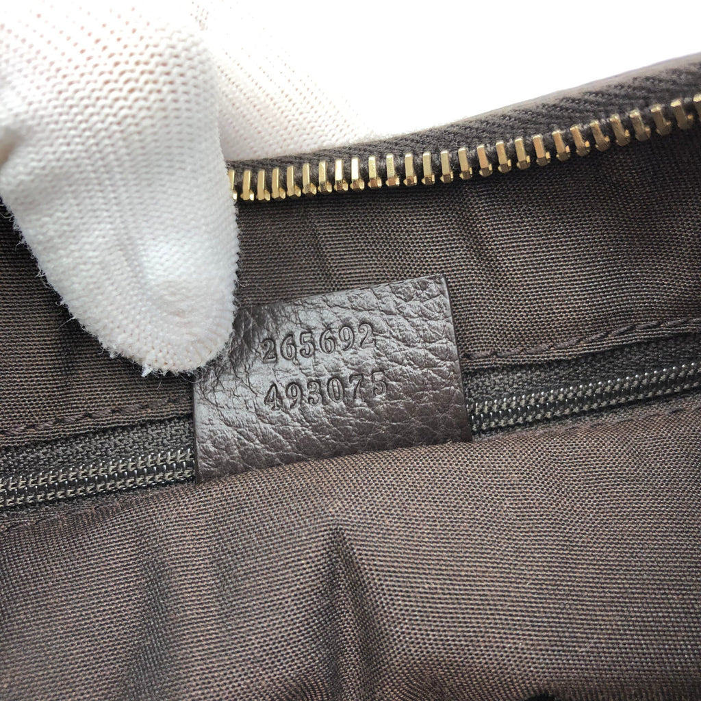 GUCCI MONOGRAM ABBEY SHOULDER BAG