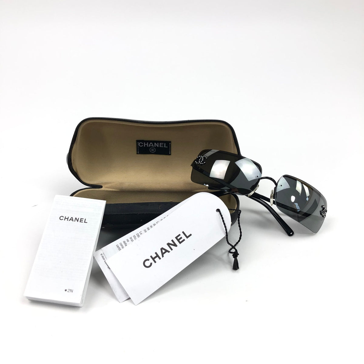 CHANEL RIMLESS SUNGLASSES