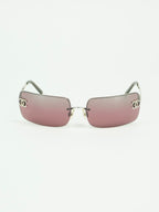 CHANEL RHINESTONE SUNGLASSES