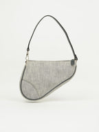 CHRISTIAN DIOR DENIM MINI SADDLE