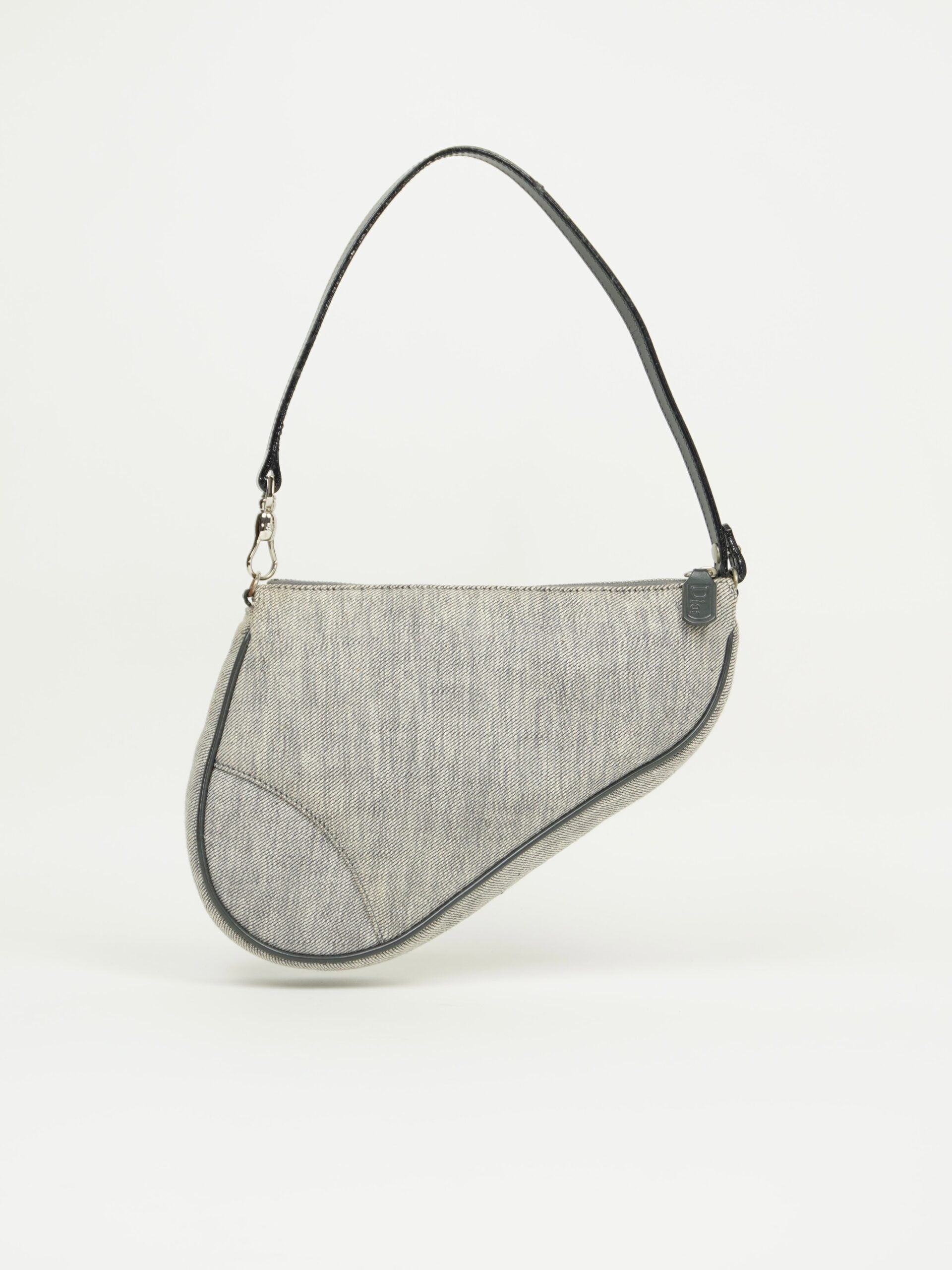 CHRISTIAN DIOR DENIM MINI SADDLE