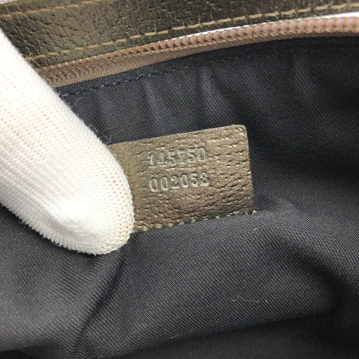 GUCCI MONOGRAM SHOULDER BAG