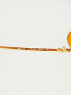 CHANEL RIMLESS RHINESTONE SUNGLASSES