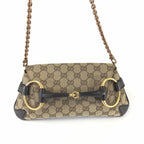 GUCCI TOM FORD HORSEBIT CHAIN SHOULDER BAG