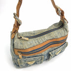 LOUIS VUITTON BAGGY PM DENIM SHOULDER BAG