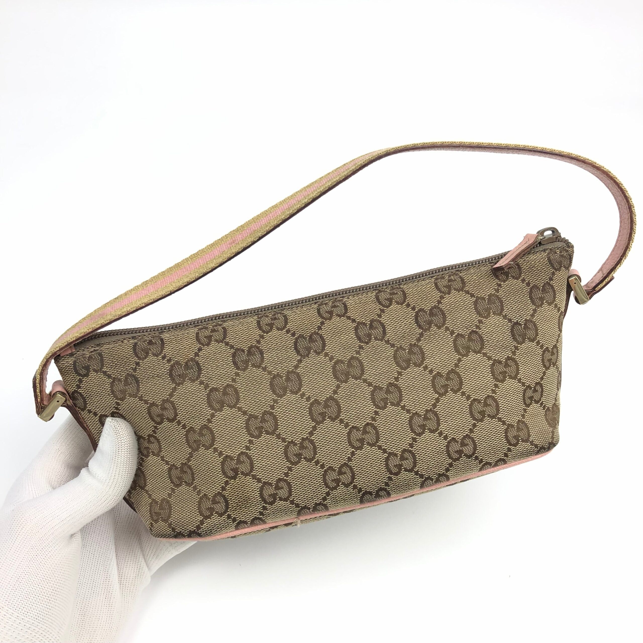 GUCCI MONOGRAM SHOULDER BAG