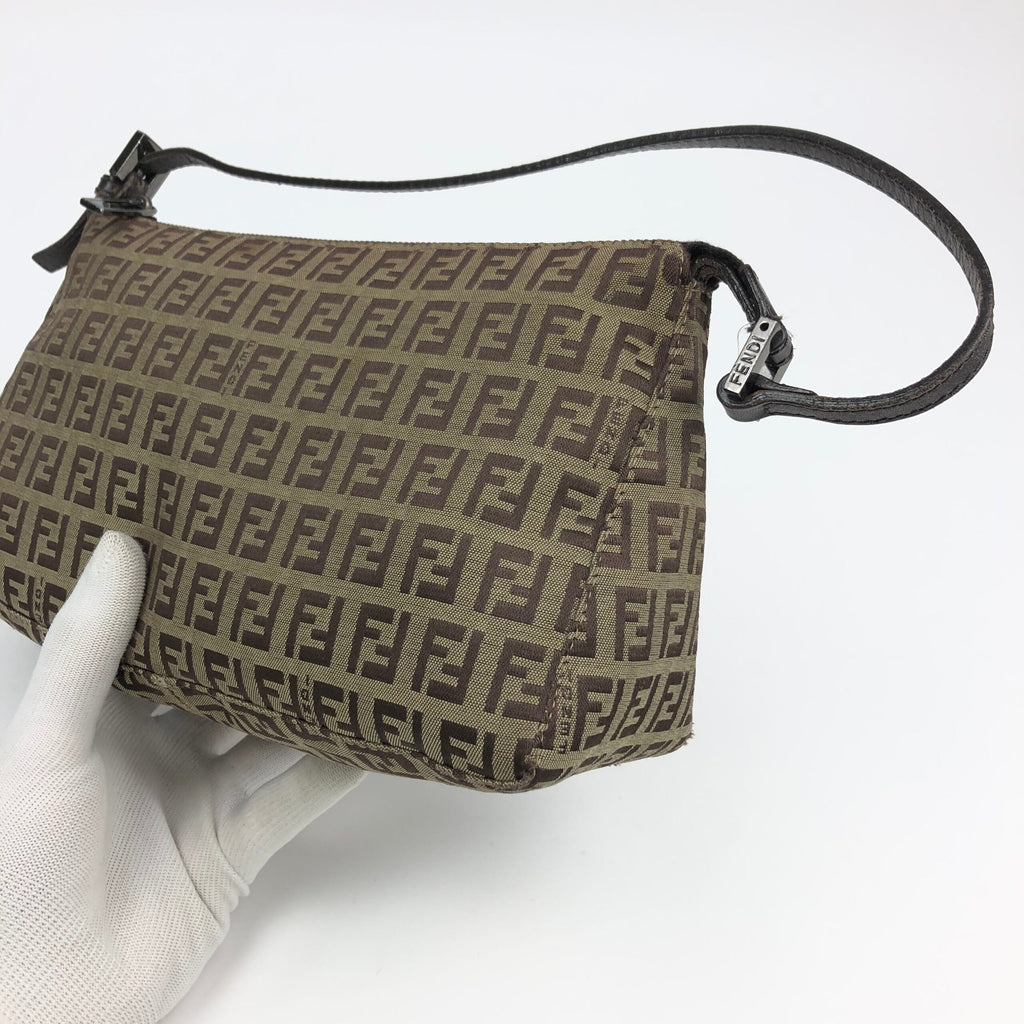 FENDI ZUCCA SHOULDER BAG