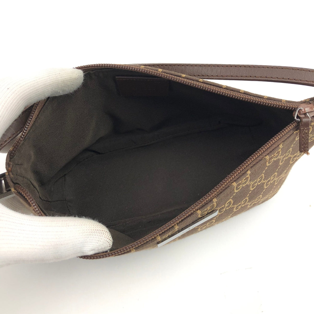 GUCCI MONOGRAM SHOULDER BAG