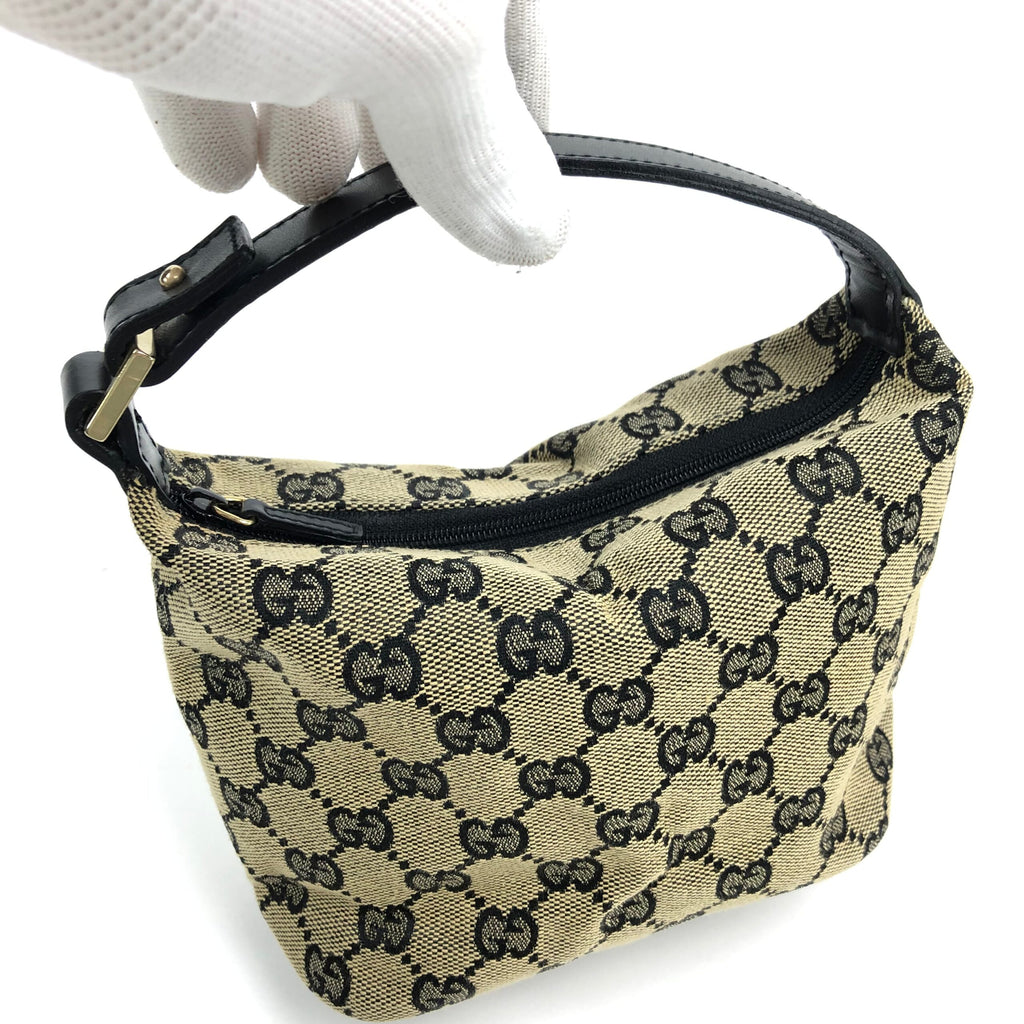 GUCCI MONOGRAM CLUTCH BAG