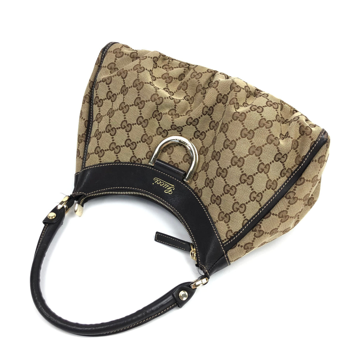 GUCCI MONOGRAM ABBEY SHOULDER BAG
