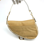 CHRISTIAN DIOR LEATHER SADDLE BAG