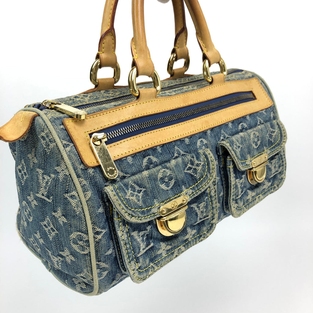 LOUIS VUITTON NEO SPEEDY DENIM BAG