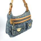 LOUIS VUITTON BAGGY PM DENIM SHOULDER BAG