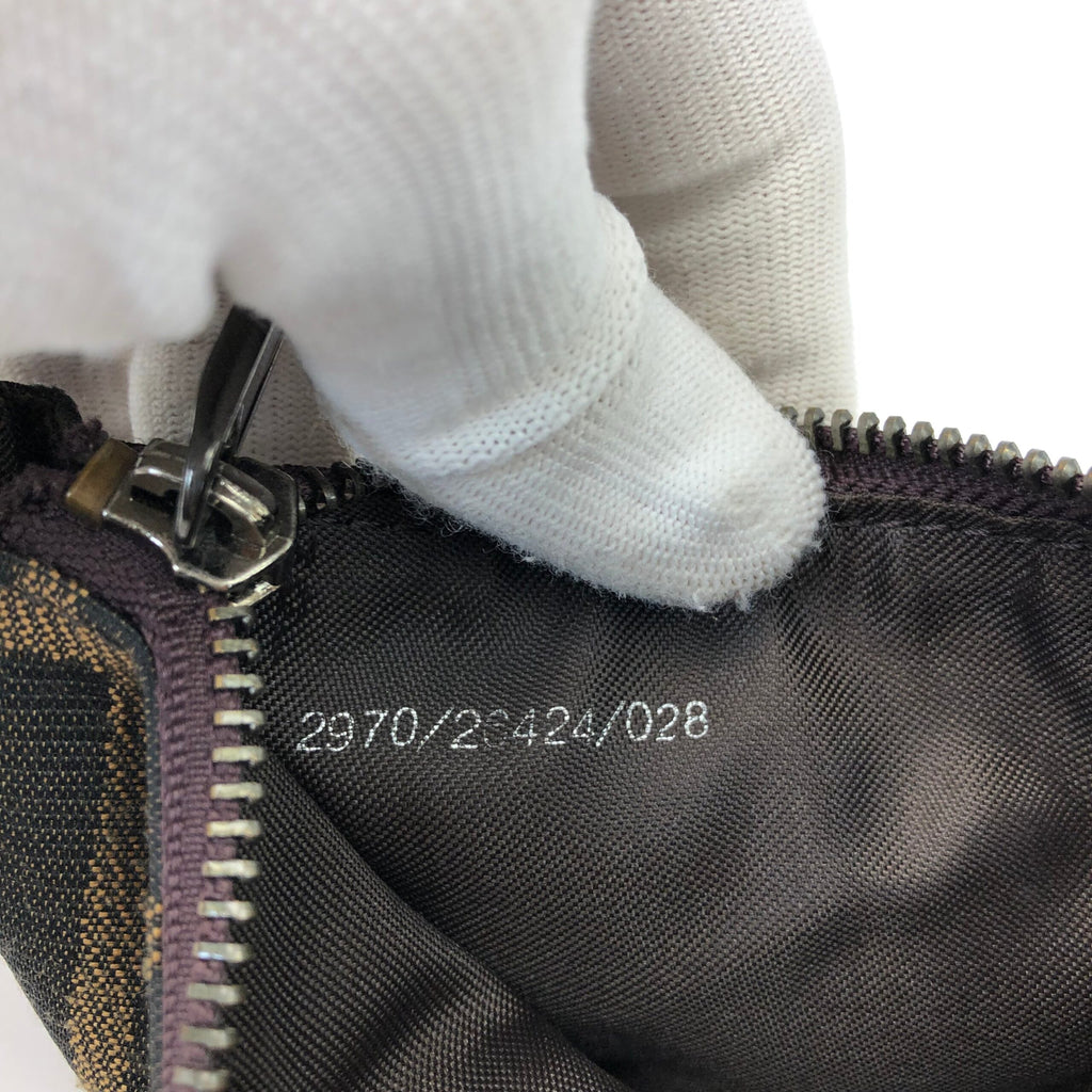 FENDI ZUCCA SHOULDER BAG
