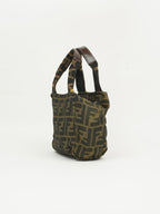 FENDI ZUCCA CLUTCH BAG