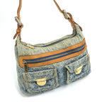 LOUIS VUITTON BAGGY PM DENIM SHOULDER BAG
