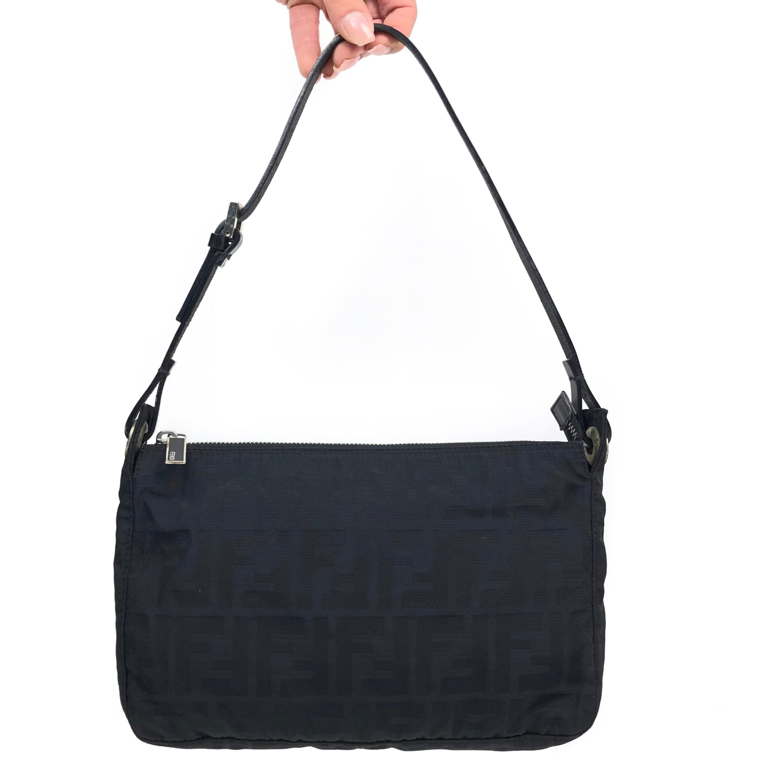 FENDI ZUCCA SHOULDER BAG