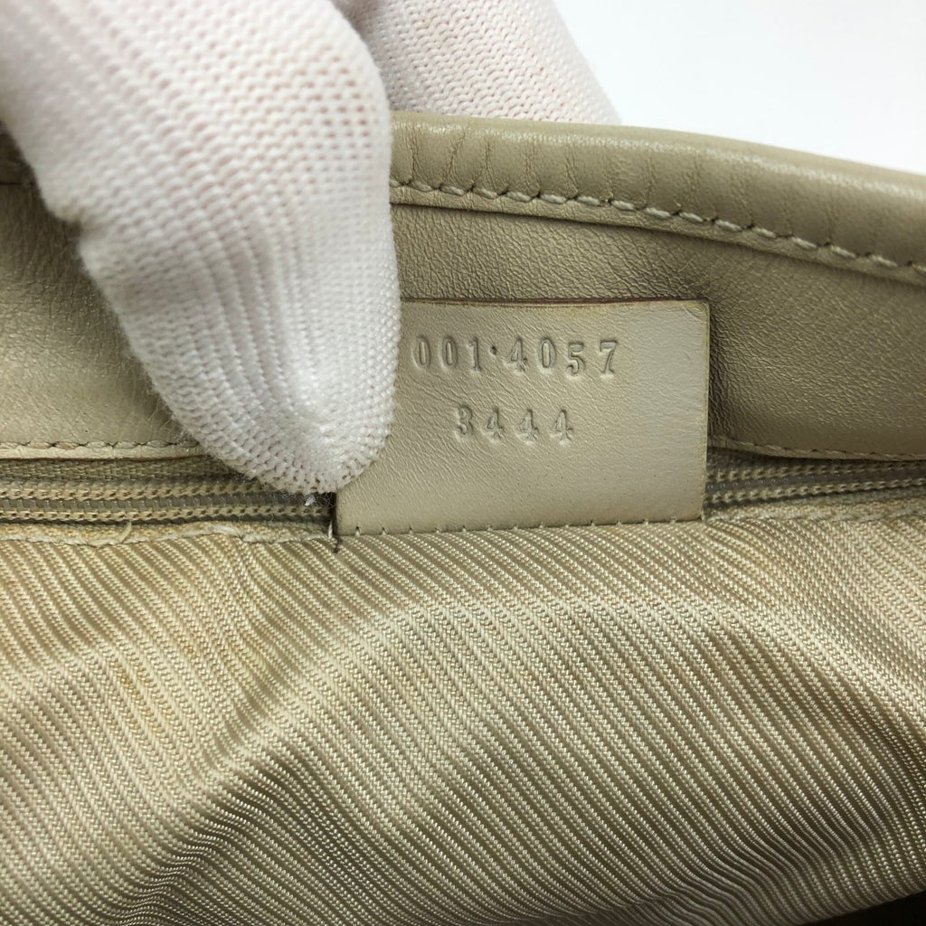 GUCCI MONOGRAM JACKIE SHOULDER BAG