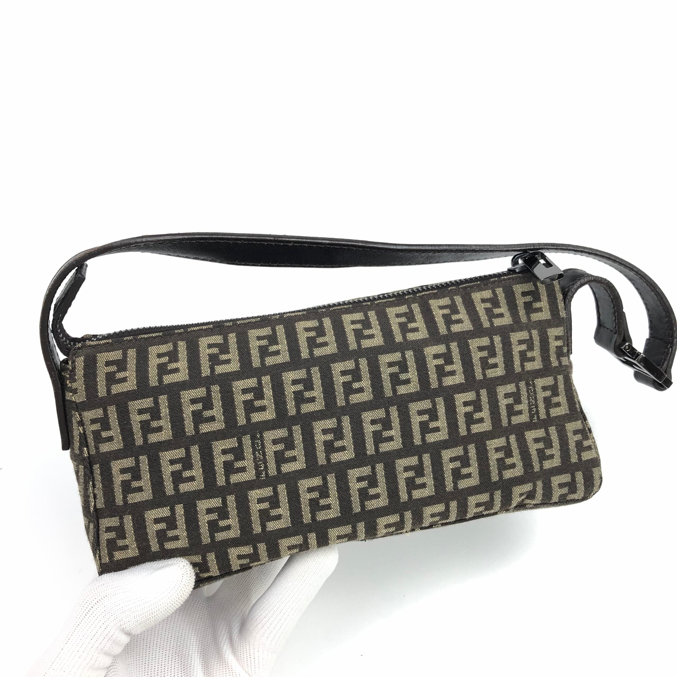 FENDI ZUCCA SHOULDER BAG