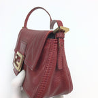 FENDI LEATHER BAGUETTE BAG
