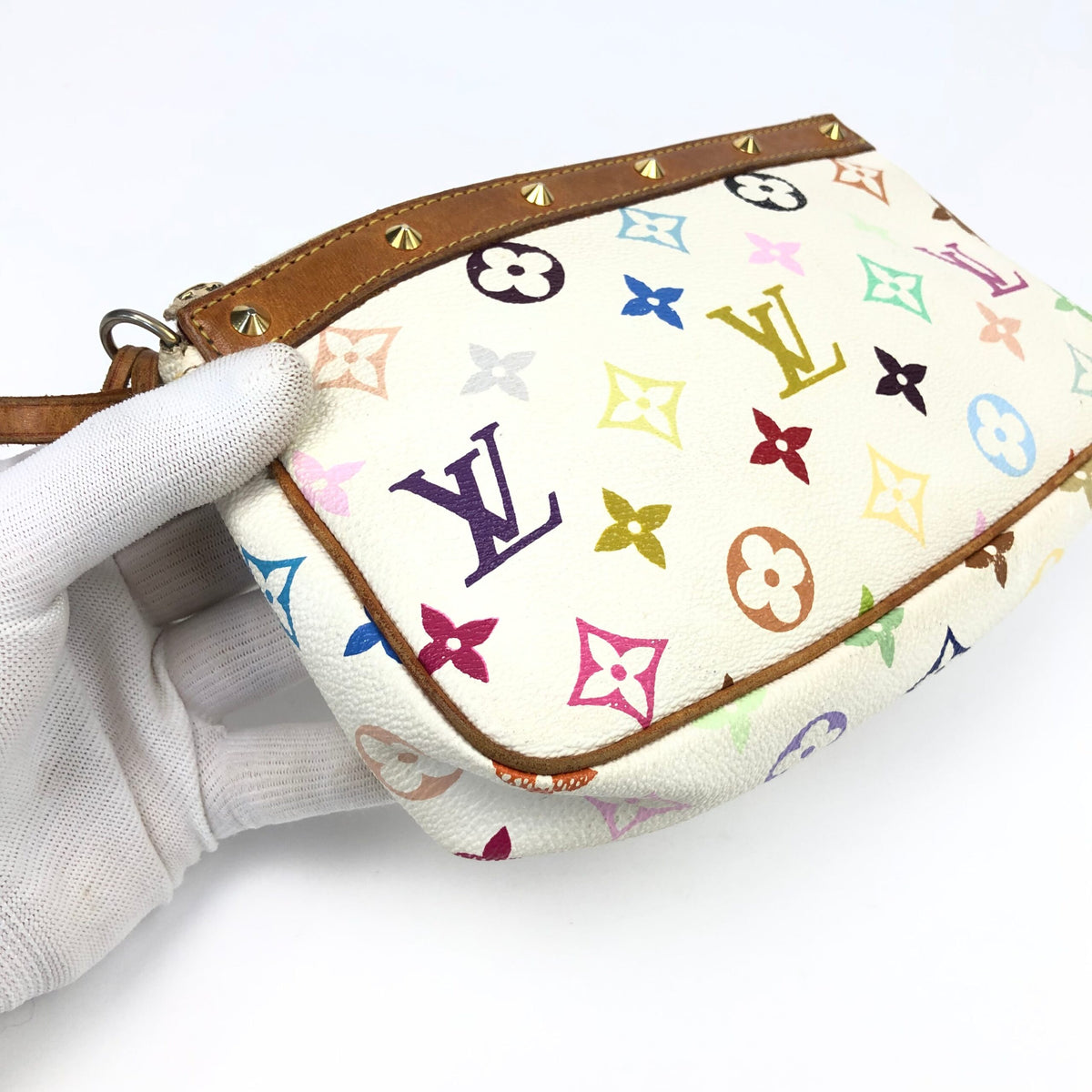 LOUIS VUITTON TAKASHI MURAKAMI POCHETTE BAG