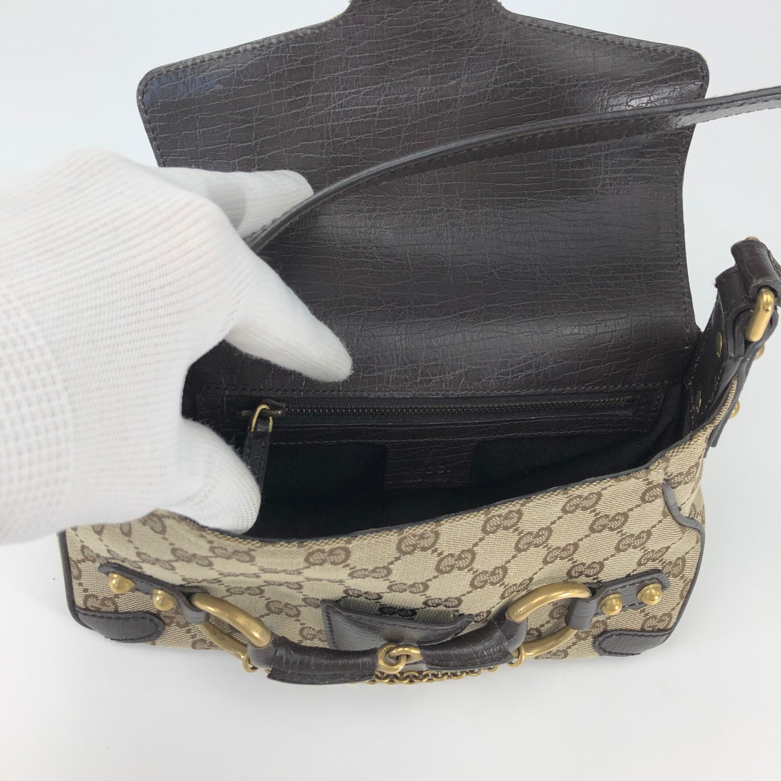 GUCCI HORSEBIT CHAIN SHOULDER BAG