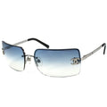 CHANEL RIMLESS SUNGLASSES