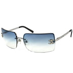 CHANEL RIMLESS SUNGLASSES