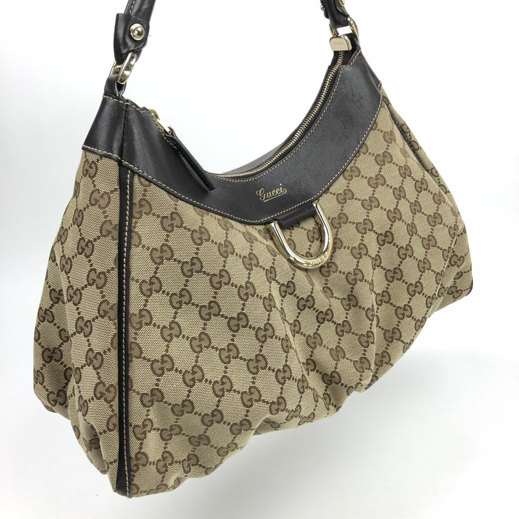 GUCCI MONOGRAM ABBEY SHOULDER BAG