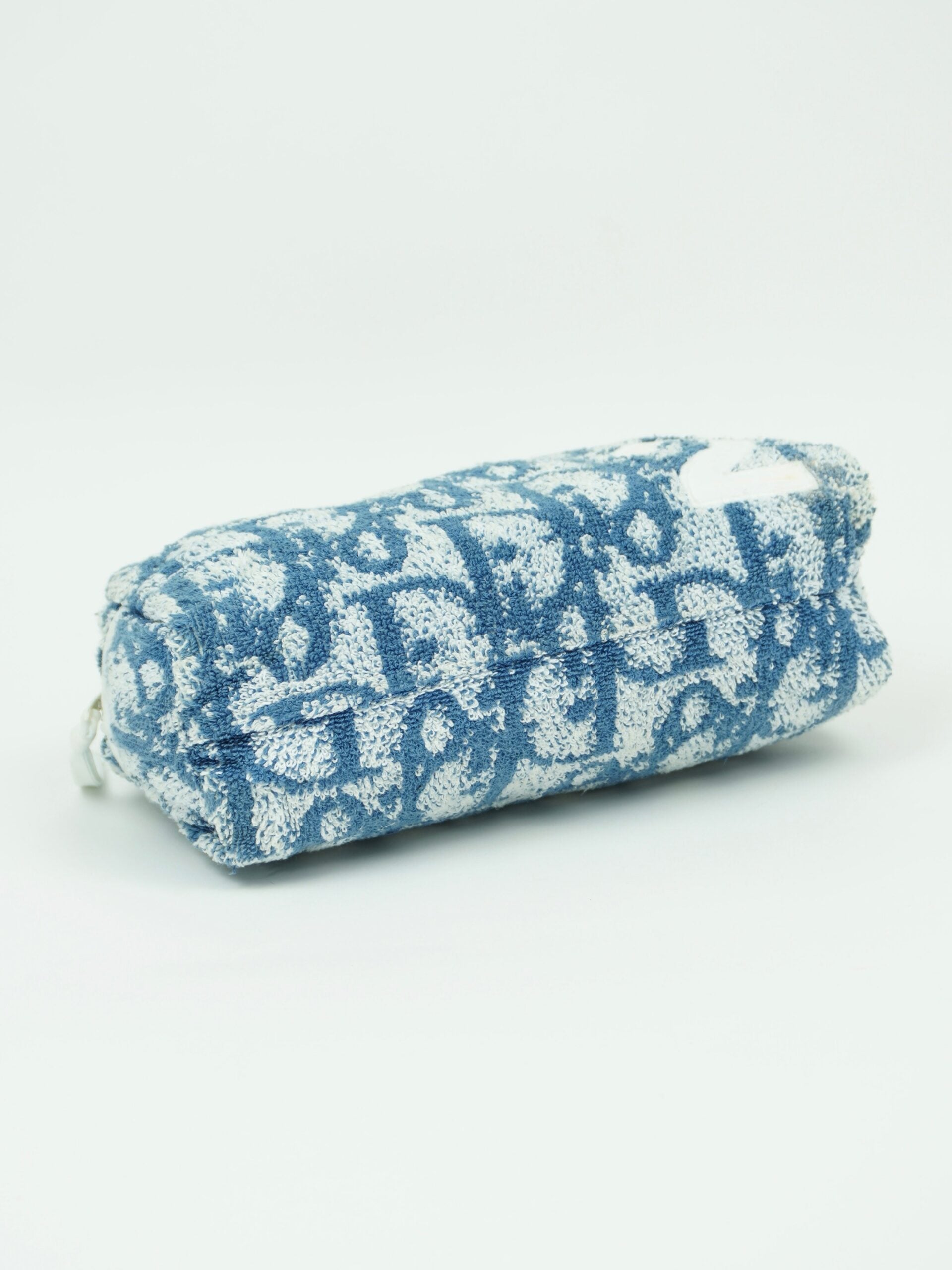 CHRISTIAN DIOR MONOGRAM TERRY CLOTH TOWEL BAG
