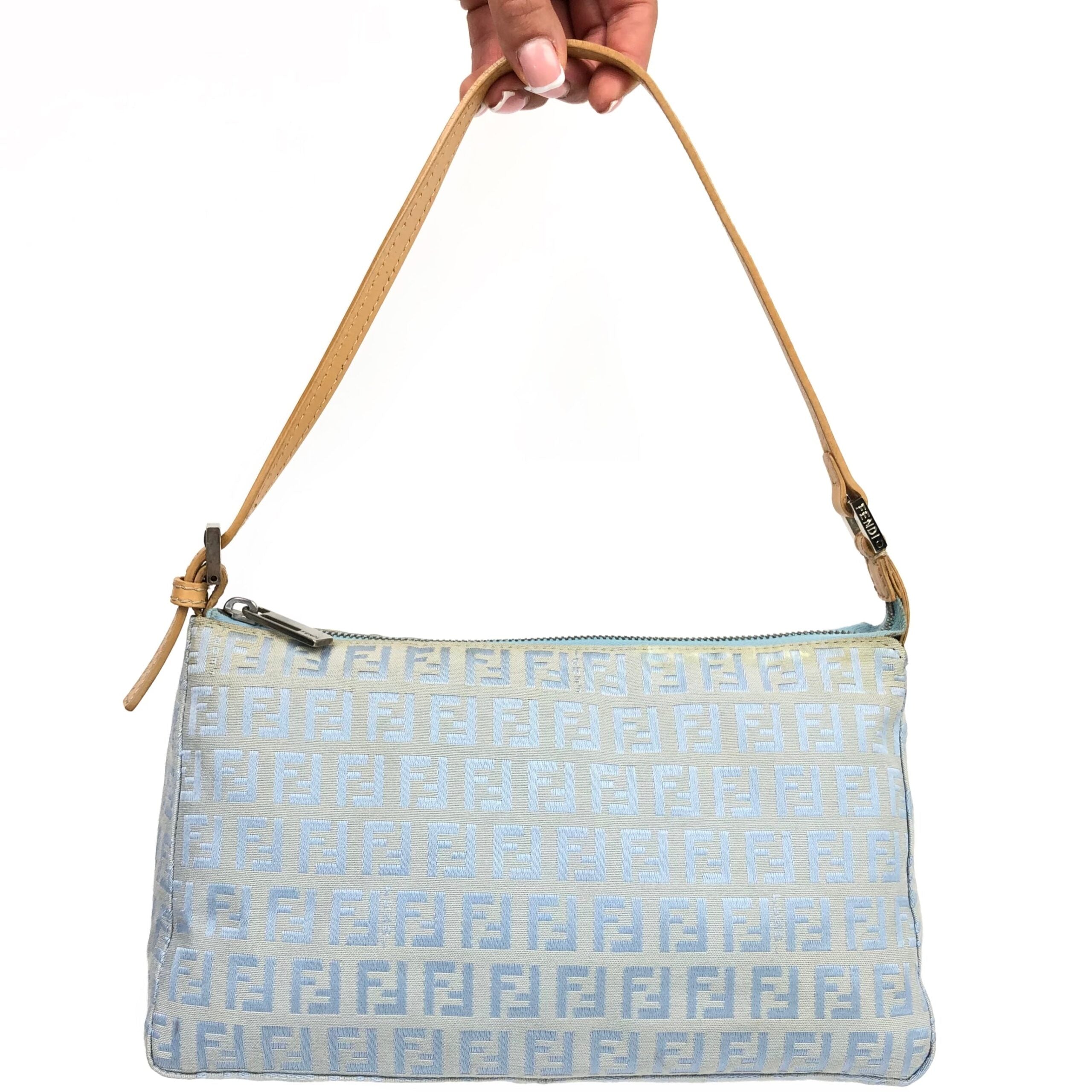 FENDI ZUCCA SHOULDER BAG