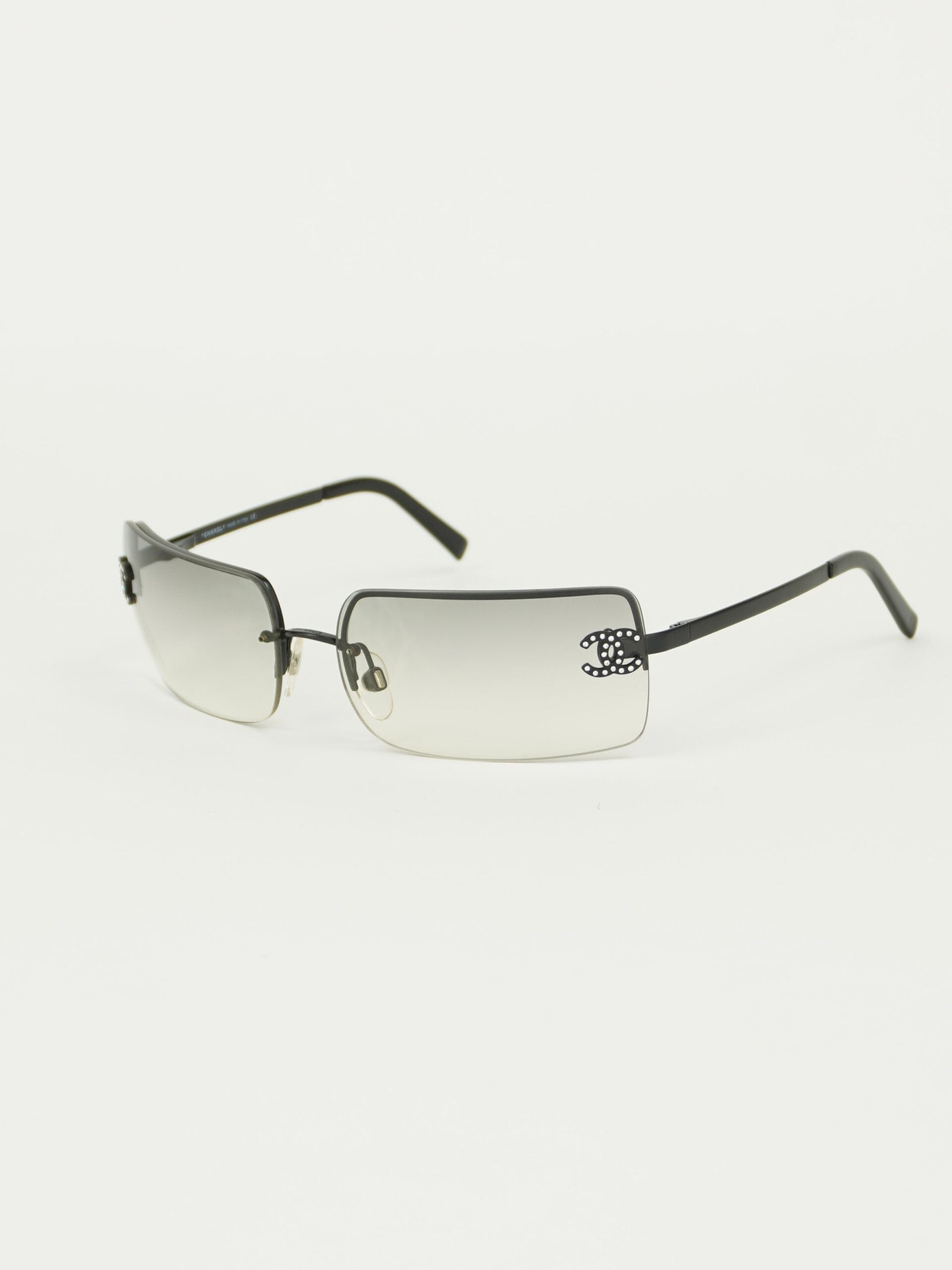 CHANEL RHINESTONE SUNGLASSES