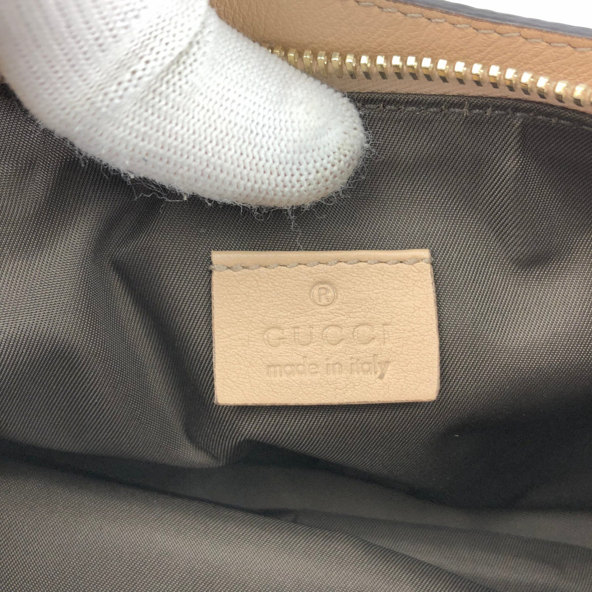 GUCCI MONOGRAM SHOULDER BAG