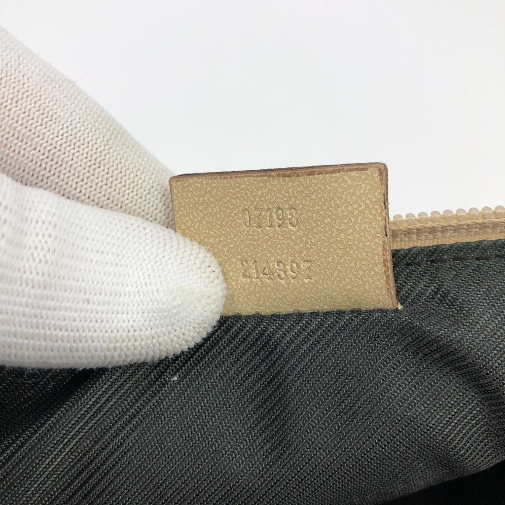 GUCCI MONOGRAM SHOULDER BAG