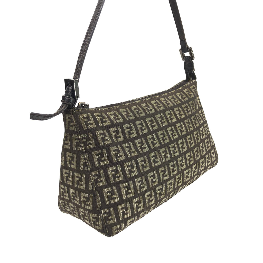 FENDI ZUCCA SHOULDER BAG