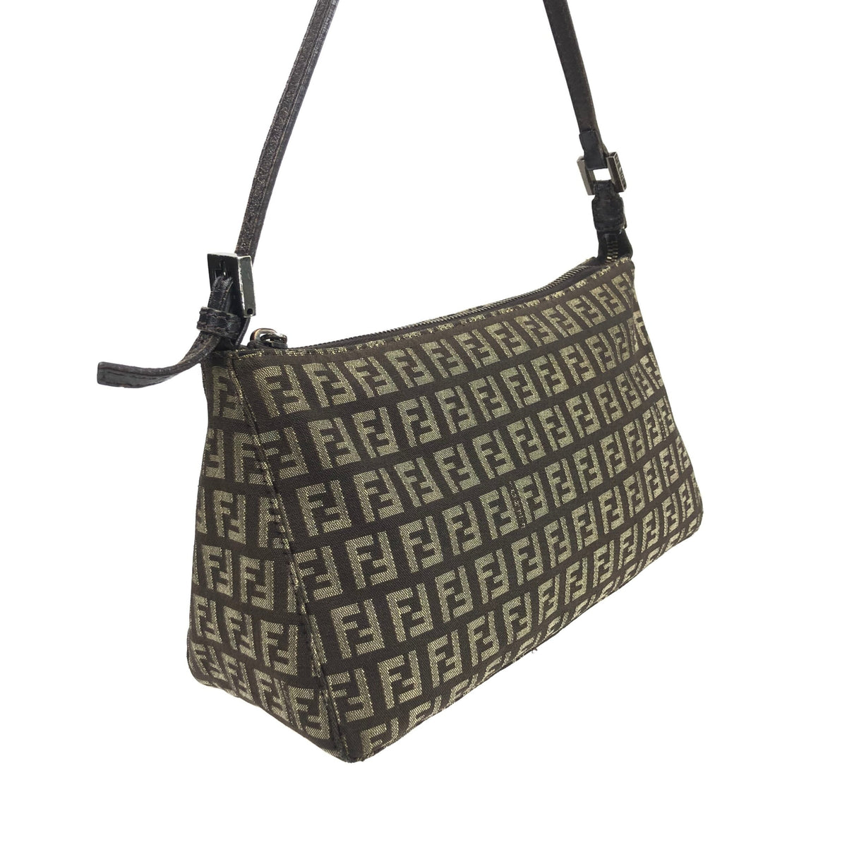 FENDI ZUCCA SHOULDER BAG