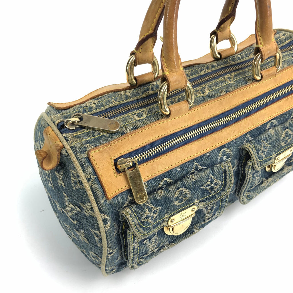 LOUIS VUITTON NEO SPEEDY DENIM BAG