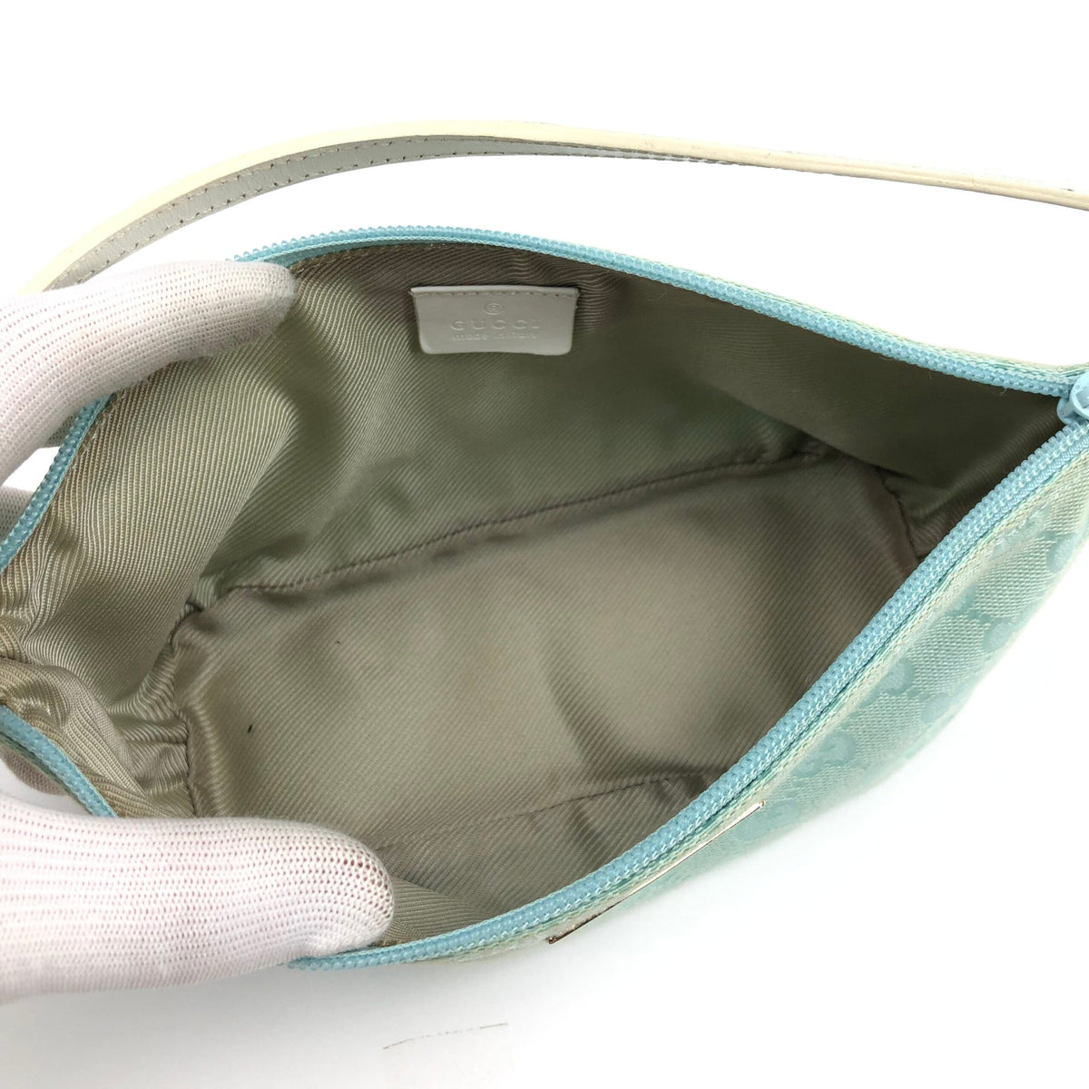 GUCCI MONOGRAM SHOULDER BAG