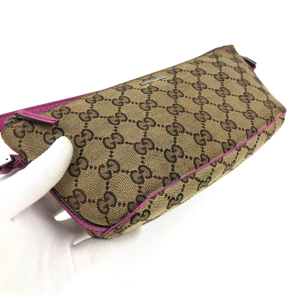 GUCCI MONOGRAM SHOULDER BAG