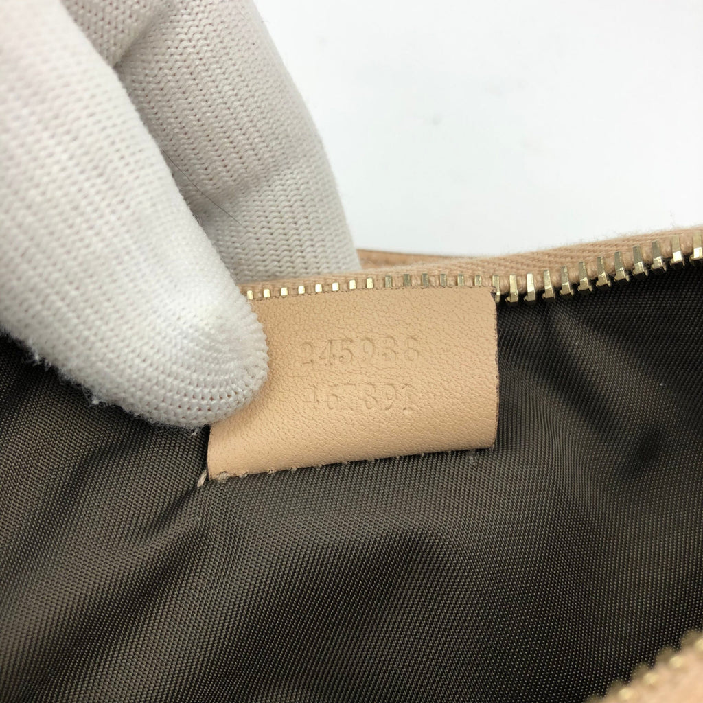 GUCCI MONOGRAM SHOULDER BAG