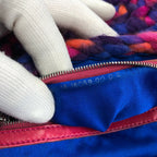 FENDI CROCHET BAGUETTE SHOULDER BAG