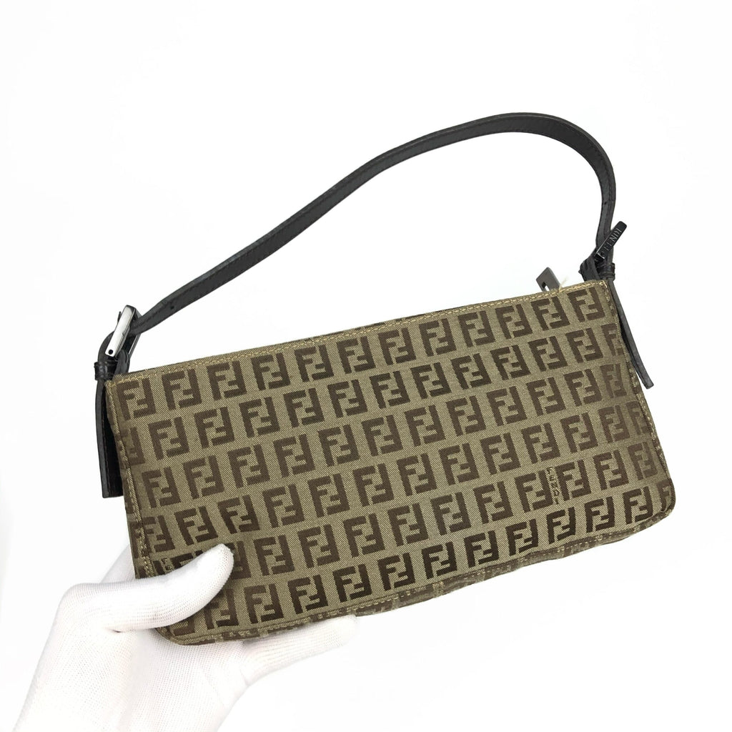 FENDI ZUCCA SHOULDER BAG