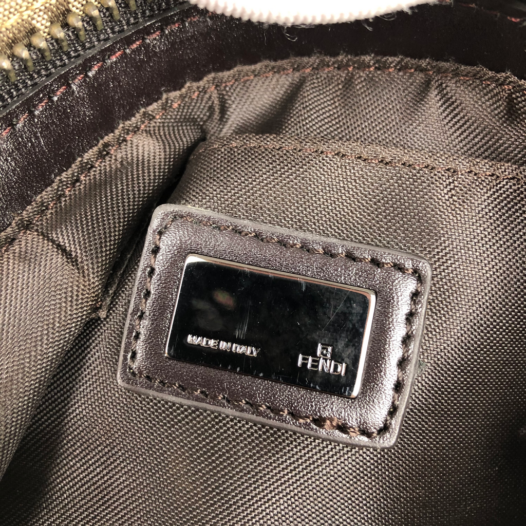 FENDI ZUCCA SHOULDER BAG