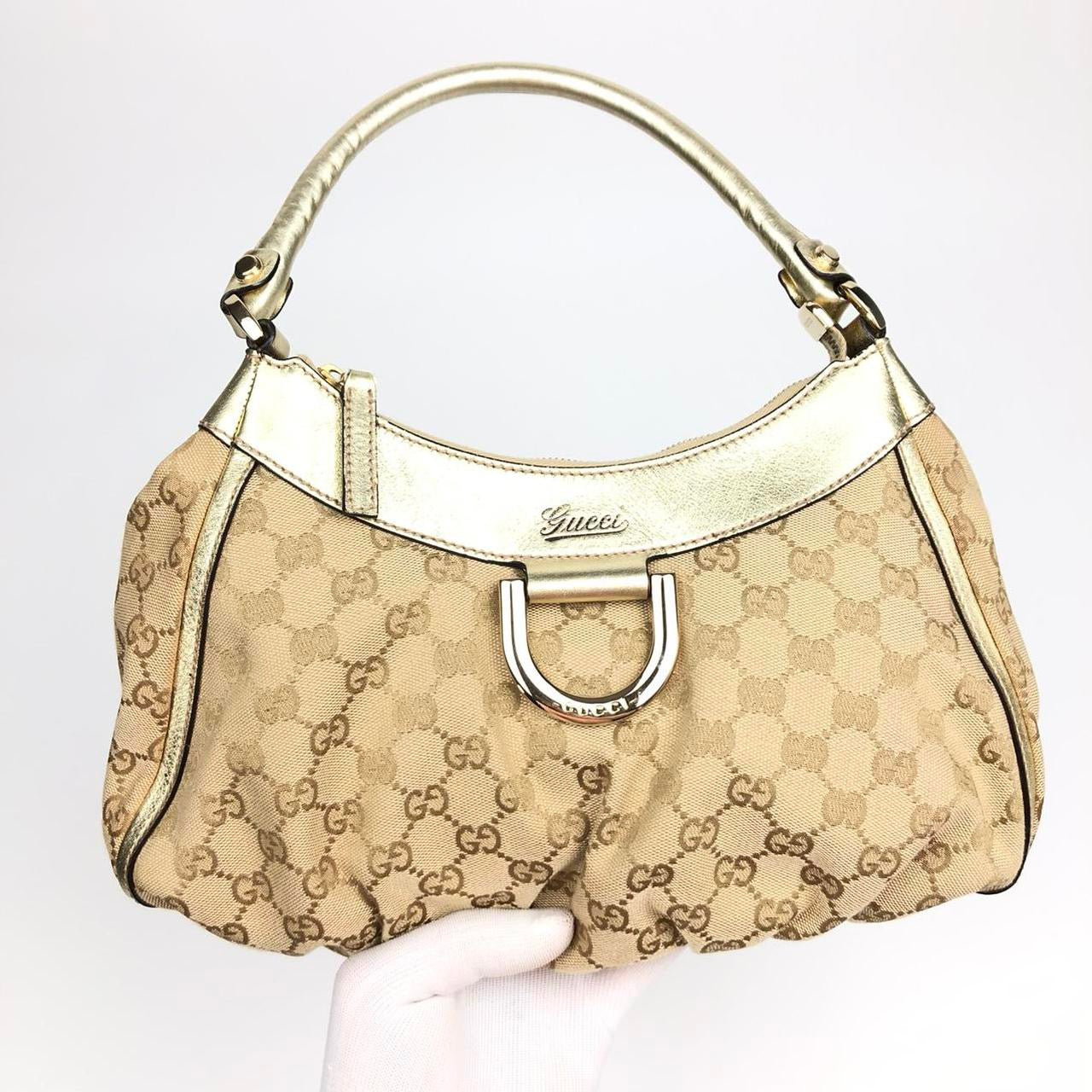 GUCCI MONOGRAM SHOULDER BAG