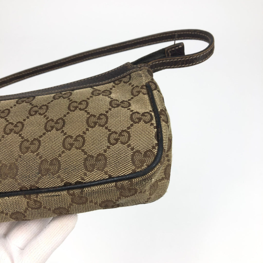 GUCCI MONOGRAM SHOULDER BAG
